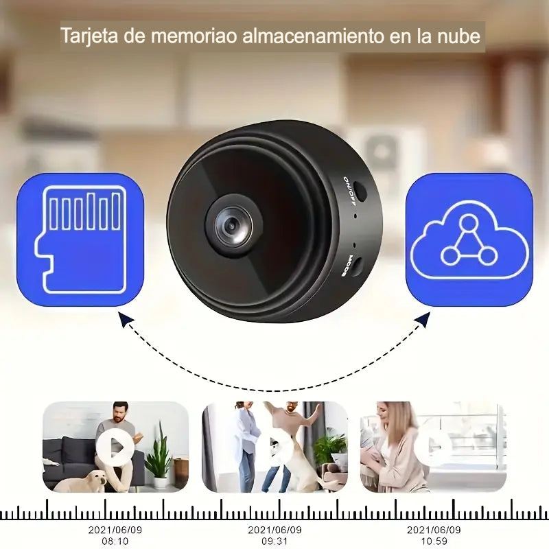 PACK Mini Cámara Espía A9 + Lentes TR90