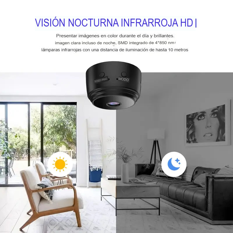 PACK Mini Cámara Espía A9 + Lentes TR90