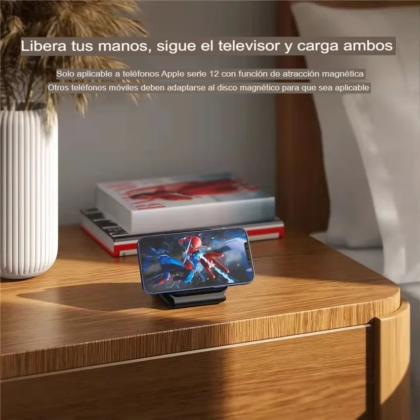 Cargador VOLTIX Inalámbrico 3 en 1